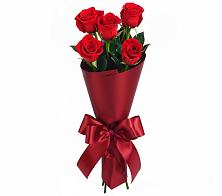 Букет 5 Красных роз Эдлесс Лав в Войвож