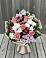 Букет цветов из: Альстромерии, Гвоздики, Розы и Хризантемы в Войвож