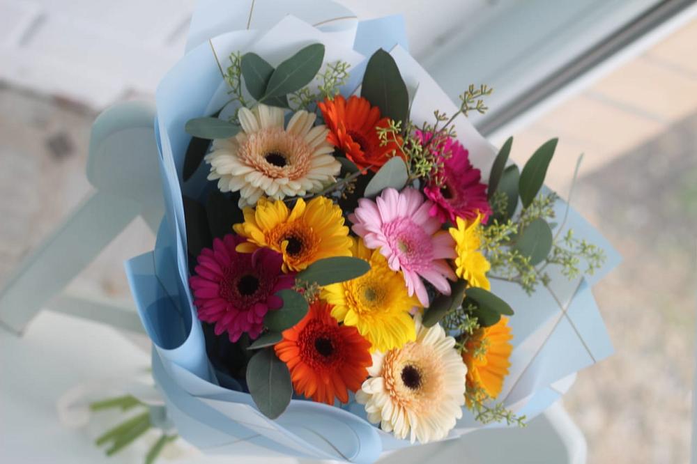 Букет цветов из: Герберы в Войвож