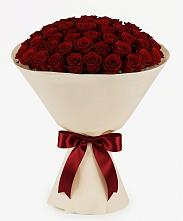 Букет 101 Бордовая роза Блэк Бакарра в Войвож