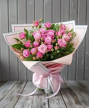 Букет Розовый кустик в Войвож