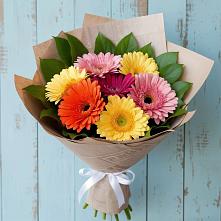 Букет цветов из:  Герберы в Войвож