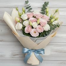 Букет цветов из:  Лизиантусы в Войвож