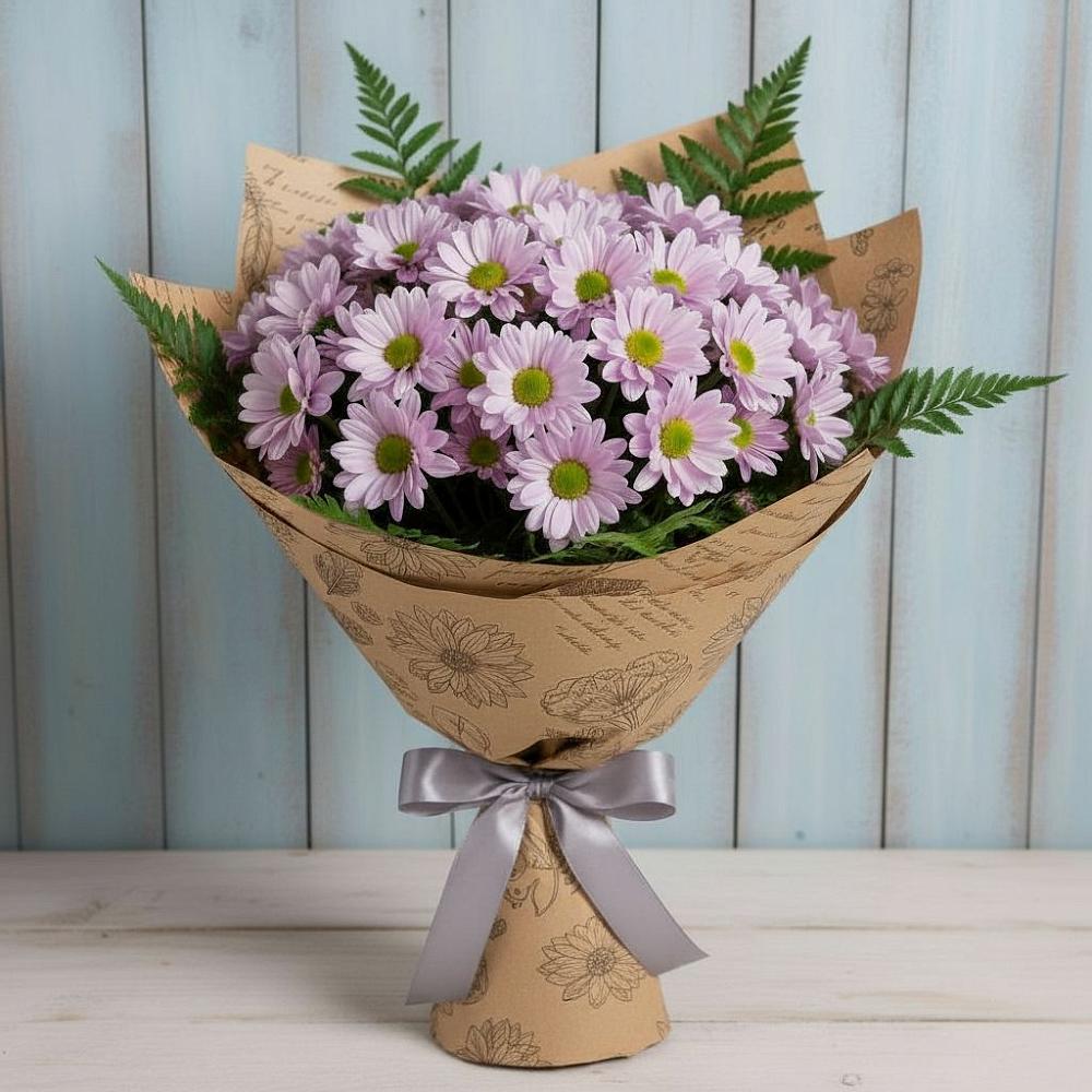 Букет цветов из: Хризантемы в Войвож