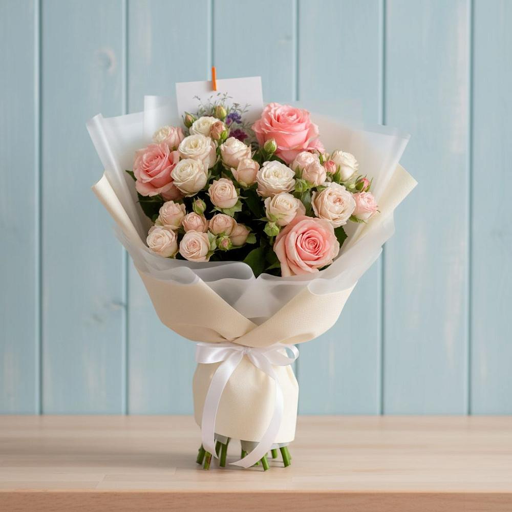 Букет цветов из: Розы в Войвож