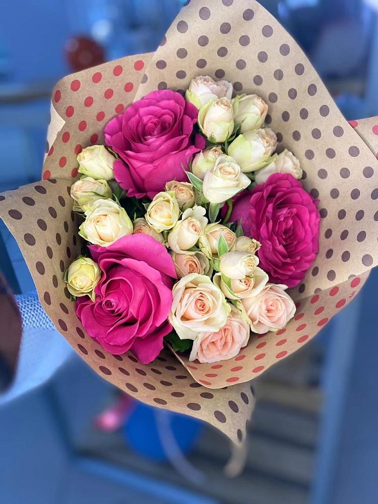 Букет цветов из: Розы в Войвож