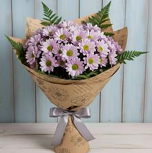 Букет цветов из:  Хризантемы #REPLACE_PRED# Войвож