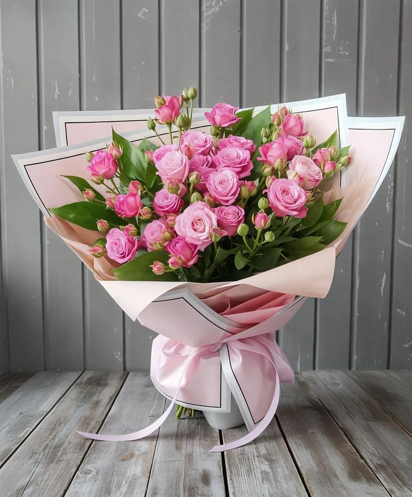 Букет Розовый кустик в Войвож