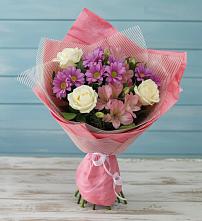 Букет цветов из:  Герберы в Войвож