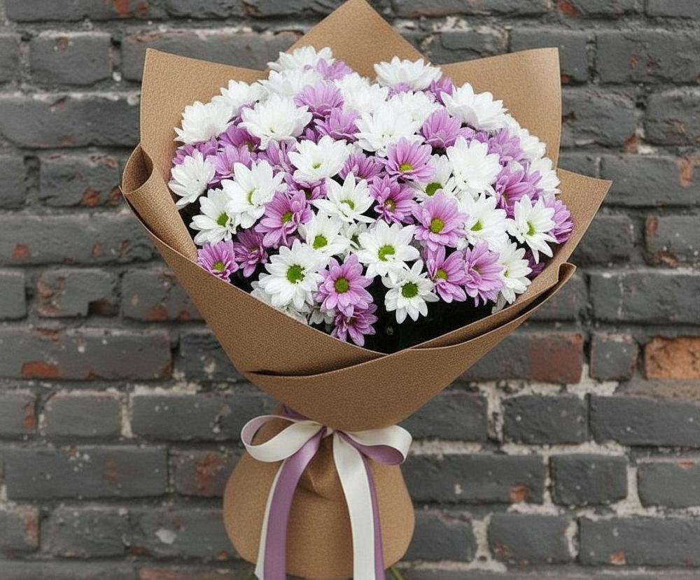 Букет цветов из: Хризантемы в Войвож