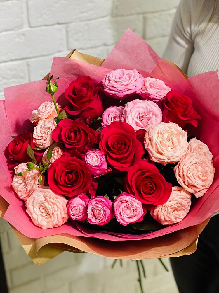 Букет цветов из: Розы в Войвож