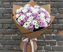 Букет цветов из:  Хризантемы #REPLACE_PRED# Войвож