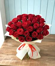 Букет 29 Красных роз в Войвож