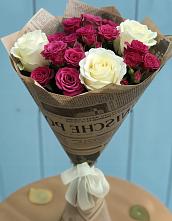 Букет цветов из:  Розы в Войвож