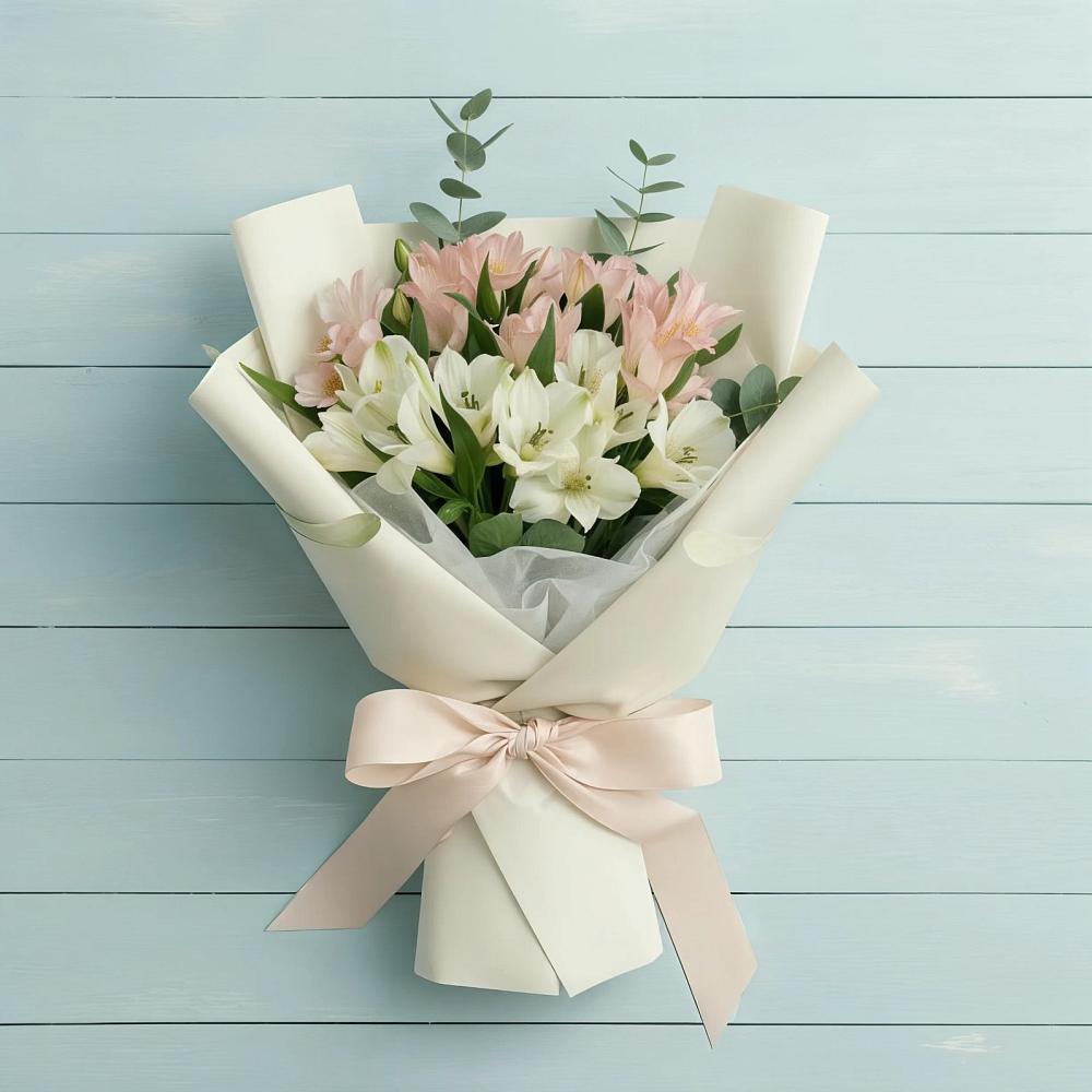 Букет цветов из: Альстромерии в Войвож