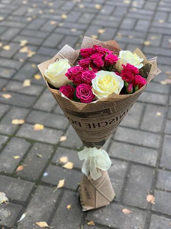 Букет цветов из: Розы в Войвож