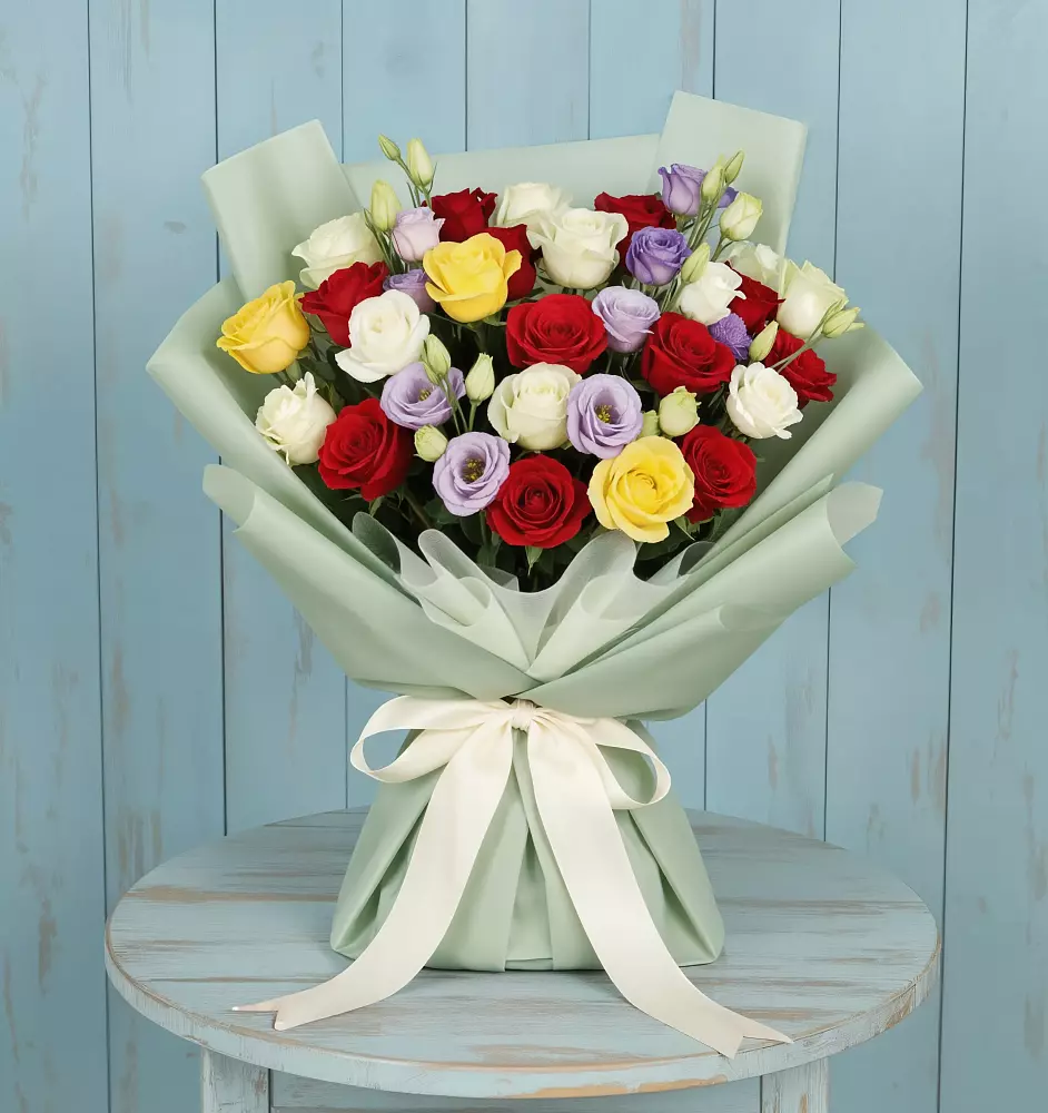 Букет цветов из: Розы в Войвож