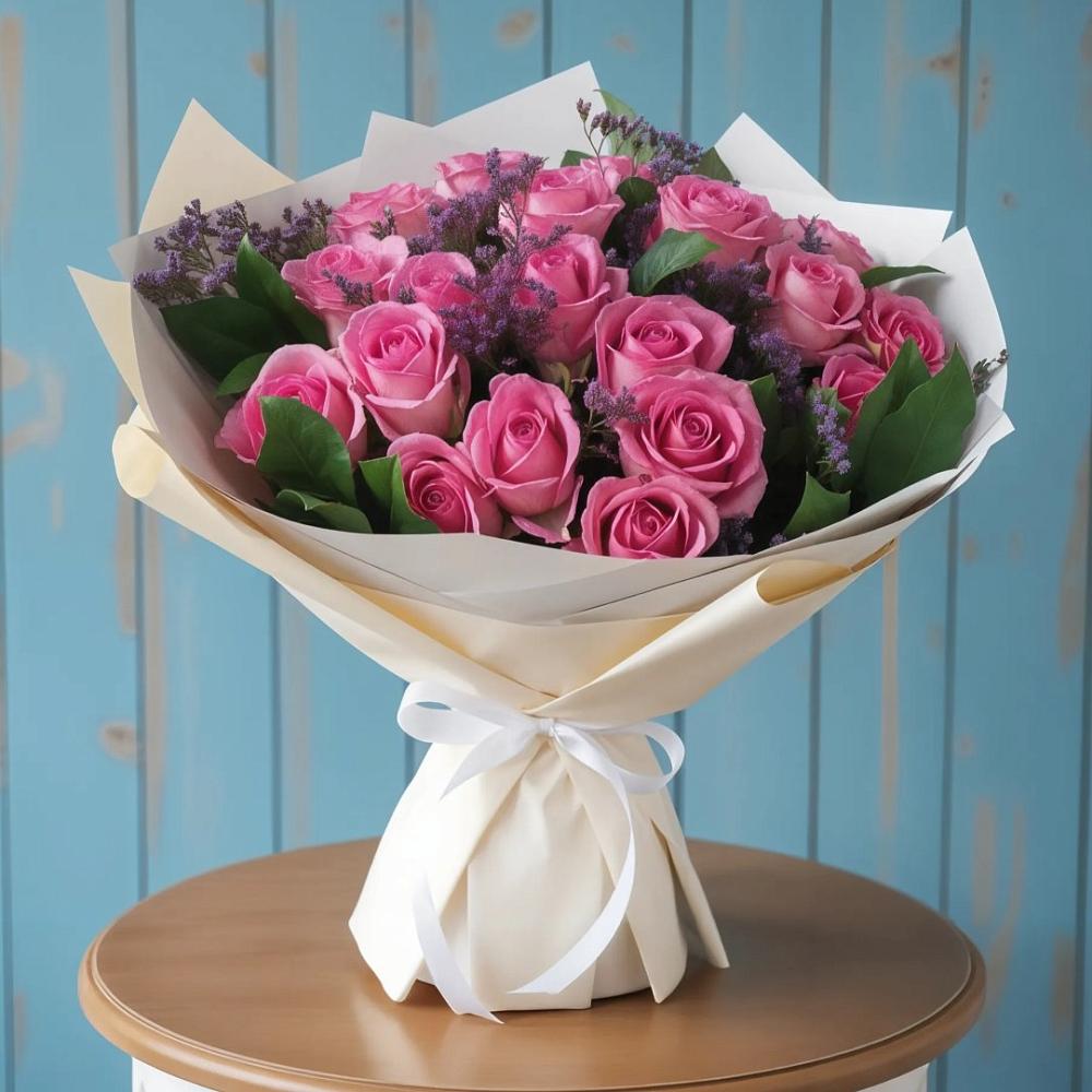 Букет цветов из: Розы в Войвож