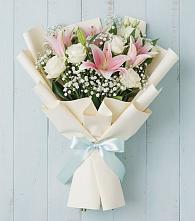 Букет цветов из:  Лилии в Войвож