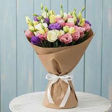Букет цветов из:  Лизиантусы в Войвож